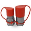 3/4" SAE -12 Flat Face Hydraulic Quick Connect Couplers/Couplings Set