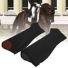 2Pcs Leather Half Chaps Equestrian Horse Riding Half Chaps Leg