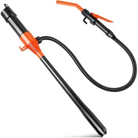 Portable Fuel Transfer Pump, Battery Powered Electric Water Pump, Gas Siphon Pump for Gasoline, Fuel, Diesel, Water, 2.2 GPM, Adjustable Flow Control, Multi-Use, Easy to Use Hand Small Water Pump