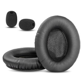 HTINDUSTRY Replacement Earpads Cushion Compatible with Avantree Aria 8090T, Aria Pro, Aria Podio, Aria Me,Opera 35Hrs,AS90C,Aria 90B, Headphones,Ear Pads with Softer Protein Leather/Memory Foam