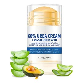 Kosvo® Crema Hidratante Con Urea 60 Para Pies Moisturizing Para Pies Resecos Y Agrietados