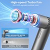 GOSALISU Portable Handheld Fan - Rotatable Mini Fan, Gray