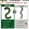 9FT Artificial Cedar Garland for Christmas Decoration