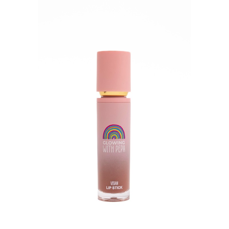 SOY PEPA Flüssiger Lippenstift, matt, lang anhaltend, mit Pepa Warmnut