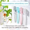 WANGTA Toothbrush 4pcs, Twice as Wide as Regular Brush Head,