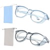 OT-NVWOZR Pack of 2 Safety Glasses, Anti-Fog Work Safety Glasses
