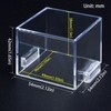 Strong Magnet Magnetic Push Button Switch Protective Cover Square 54