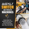 Saillong 4" Magnetic Dust Collector Fast Connect System – 10PC