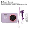 Kids Camera 4000W Dual Camera High Definition 4K 2.4in Screen