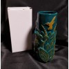 Zaya Rum Green Glazed Ceramic Tiki Mug Cup Glass With