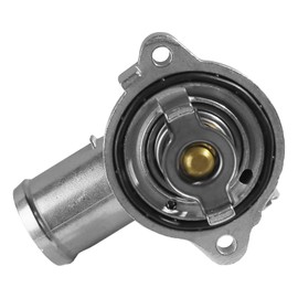 EMTMOUN Aluminum Engine Coolant Thermostat Housing Assembly Fit for 300 3.6L 2011-2022, Challenger 3.6L 2011-2022, Charger 3.6L 2011-2022, 300C 3.6L 2013-2017 Replace 5184977AD 902-3035