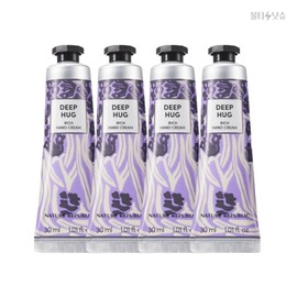 Nature Republic Deep Hug Shea Butter Moisturizing Rich Hand Cream 30ml 4pcs / 네이처리퍼블릭 딥허그 시어버터 보습 리치 핸드크림 30ml 4개