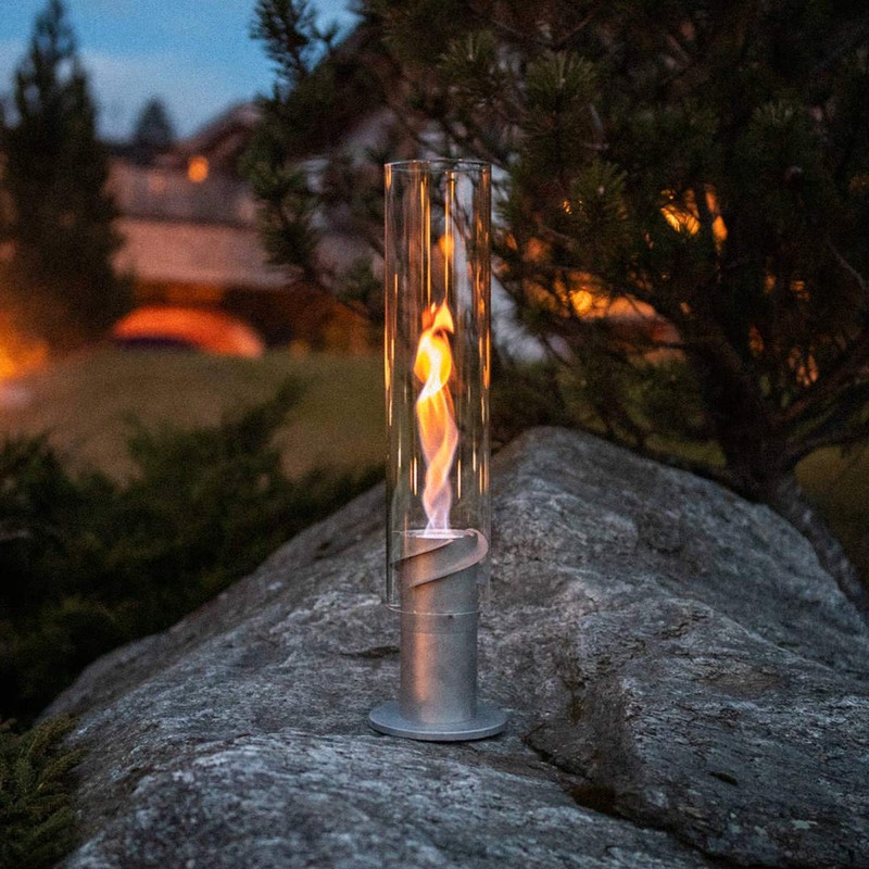 höfats - Spin Raiser 120 Silver - Increases Table Fireplace,