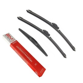 Front and Rear Wiper Blade For Land Rover Discovery LR3 LR4 2005-2016 22" 22" 16" Premium All-Season OE Quality 2M PLASTIC