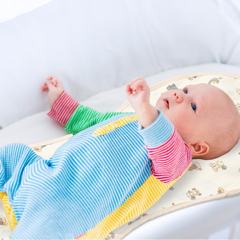 Hahafelt 3 Pcs Changing Pad Liners Fits in Peanut Shape