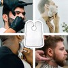GroveEss Shaving Bib Beard Bib,Beard Catcher Apron with 2 Suction