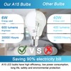 comzler Ceiling Fan Light Bulbs Candelabra LED Bulbs - 60
