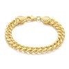 KYAYE 14K Gold Bracelets for Men Charm Cuban Link for