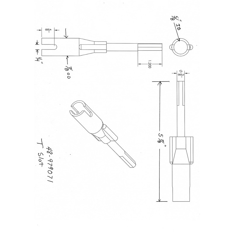 Drill Attachment - T Slot (48-979071)