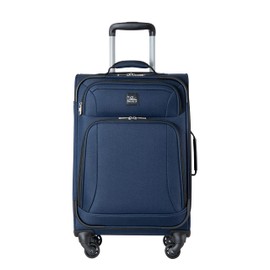 Skyway Epic Softside 4-Wheel Luggage Spinner Collection (Surf Blue, 2-Piece Set (20/28))