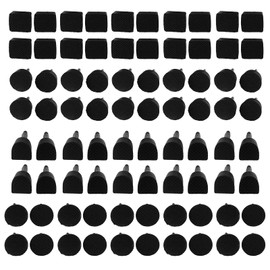 10 Pairs High Heel Protectors 5 Sizes Heel Repair Caps Covers & Heel Stoppers Heel Cover Replacement Tip Caps for Outdoor Weddings/Stop Sinking at Grass/Gravel/Bricks and Cracks