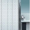Spirella Shower Curtain textile Filigran white