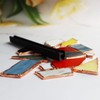 PIAOLGYI Stained Glass Copper Foiling Tool,Hand Foiler 7/32" Foil Crimper,Stained