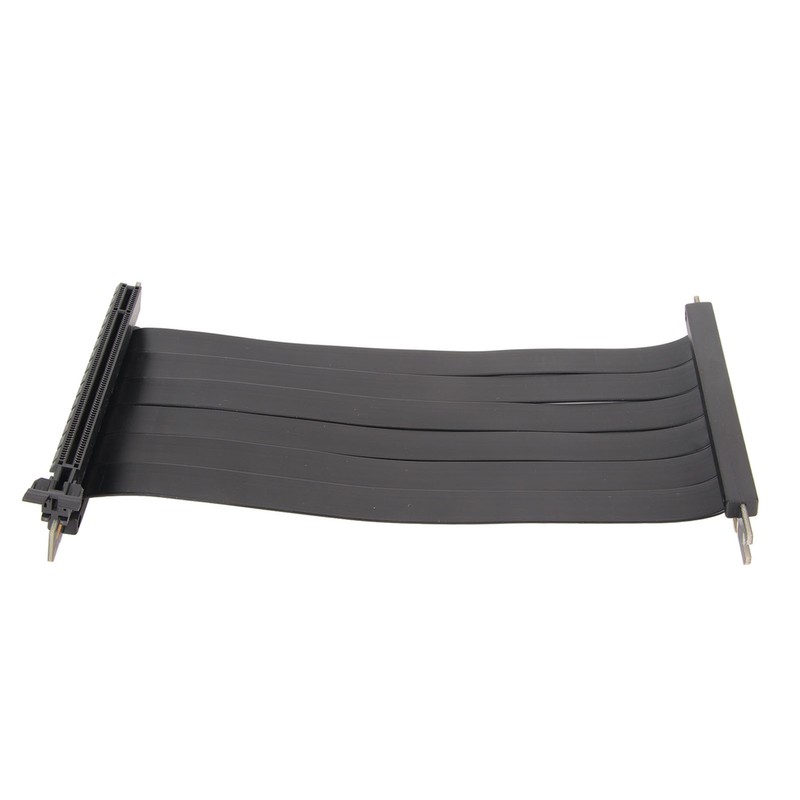PCIE 3.0 X16 Riser Cable 180 Degree High Speed Flexible