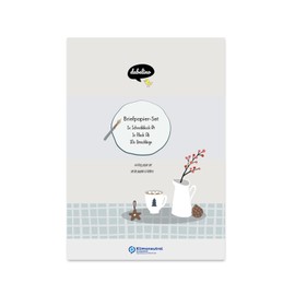 dabelino® Writing Paper Christmas A4 Pad Set with Envelope: Christmas Post for Adults (Modern, to Do List)