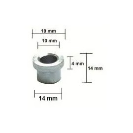 Refacción Iron Cross Buje De Pedal De Freno Plateado