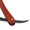 Old Fashioned Folding Barber Straight Edge Razor Rosewood Men's Shaving