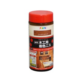 Asahipen Woodworking Colored Varnish, 10.1 fl oz (300 ml), Golden Oak