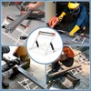 Adjustable Support Frame for Cutting Machines, Foldable Cutting Machine, Standing,