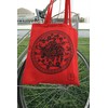 clothinx Chinese Zodiac Signs Fabric Bag with Selection, Buffalo Red