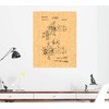 Frame a Patent Jacques Cousteau M10450 Diving Device Lacquered Print