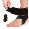 PROIRON Wraparound Ankle Brace Black Orange [1 piece]