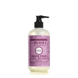Mrs. Meyer's Clean Day Liquid Hand Soap, Cruelty Free and Biodegradable Hand Wash Made with Essential Oils, Peony Scent, 370 ml Soap Pump Bottle