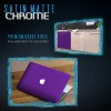 Solutions 60" x 120" Inch Purple Satin Matte Chrome Metallic