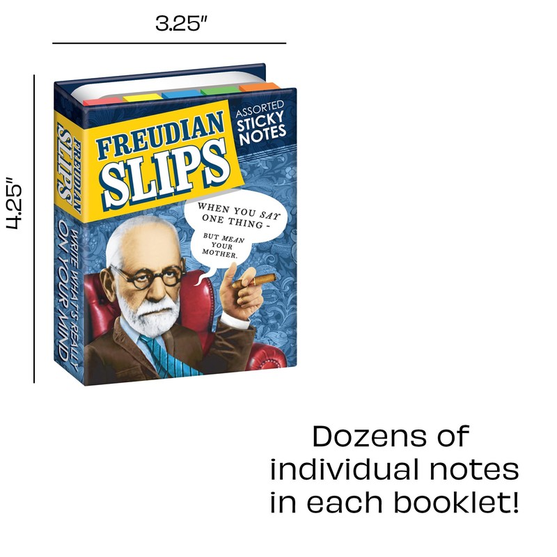 Freudian Slips Sticky Notes Booklet
