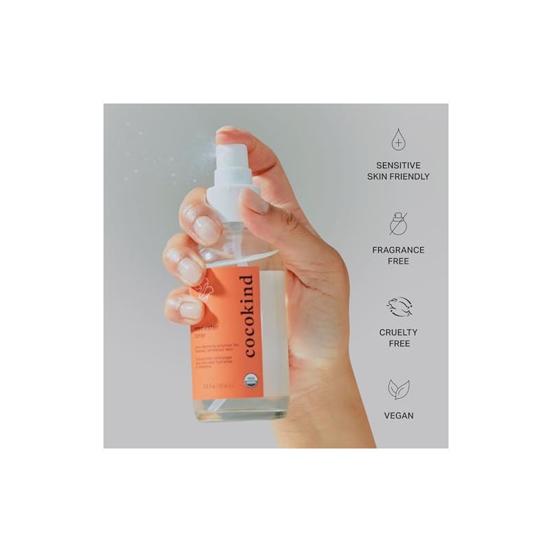 cocokind Organic Rosewater Facial Toner