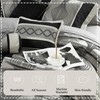 Stratford Park Black and Silver Comforter Set California King Size,Elegant