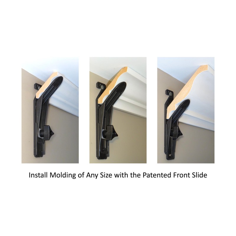 Crown Molding Hanger by Smithline; Crown Molding Installation