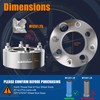 GAsupply ATV Wheel Spacers 4x110, Compatible with CFMoto, Segway, Yamaha,