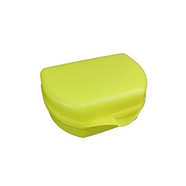 TUPPERWARE Snacky Sandwich Box yellow