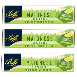 Biffi - Maionese 100% Vegetale in tubetto - Multipack - 3 tubetti da 150ml