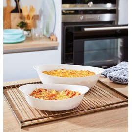 Luminarc P0886 Smart Cuisine Casserole Dish Opal White/Opulent Garden