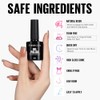 TOMICCA UV Nagellack Nude, 8ml Gel Nagellack, UV LED Soak