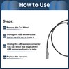 INFINAUTO ABS Wheel Speed Sensor Rear Left ABS Sensor Anti-lock