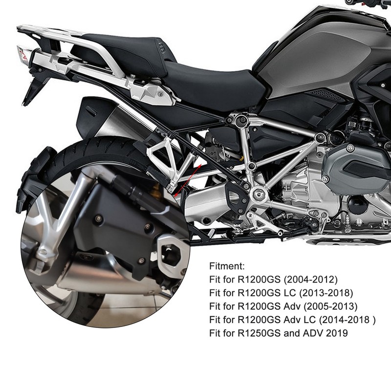 Motorcycle Upper Frame Infill Middle Side Panel Guard Cover Protector