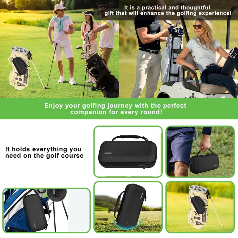 Golf Glove Holder with Removable Golf Glove Shaper Water-Resistant Protective